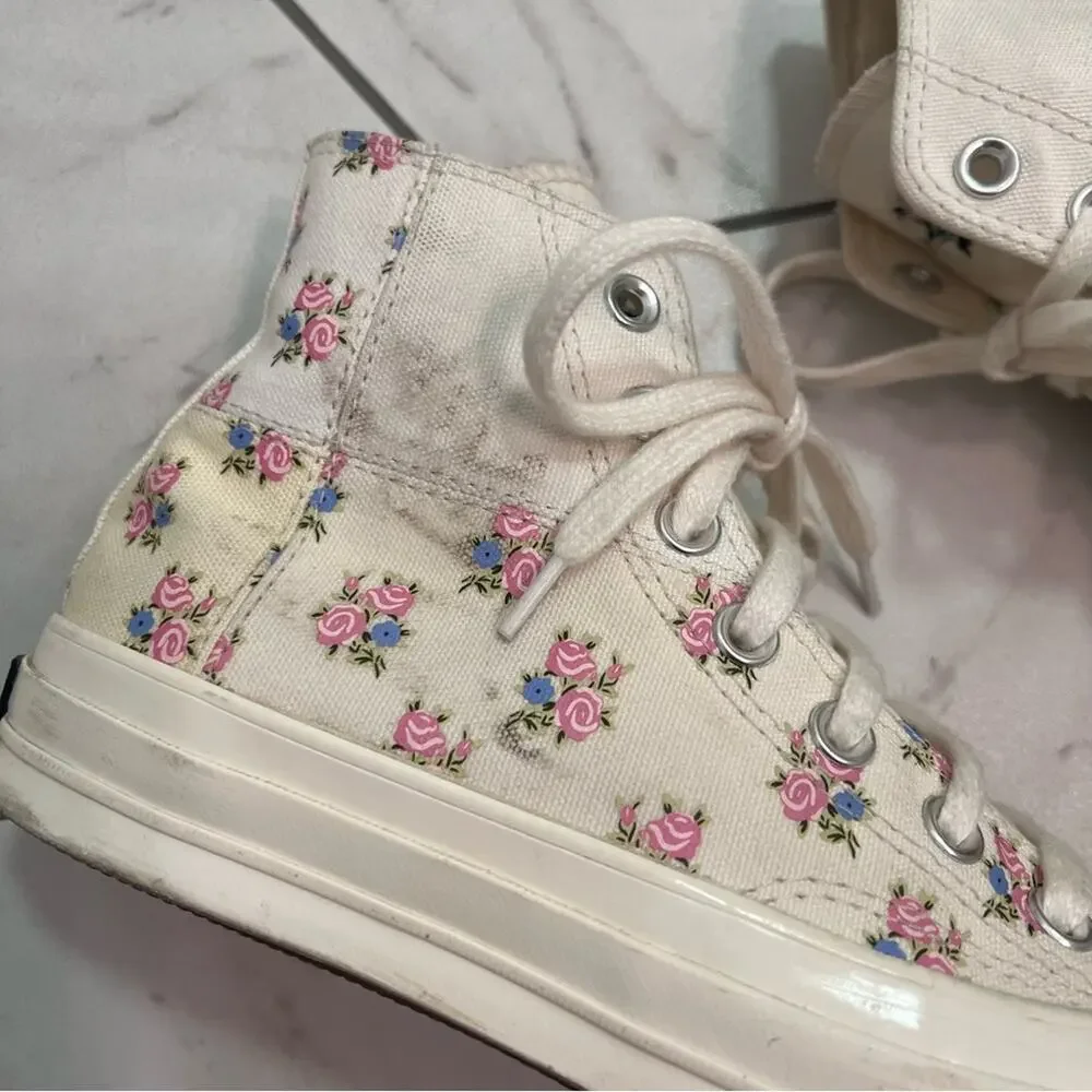 Converse Chuck Taylor All Star Gran-Z Patchwork Floral High-Top Sneaker Size 7